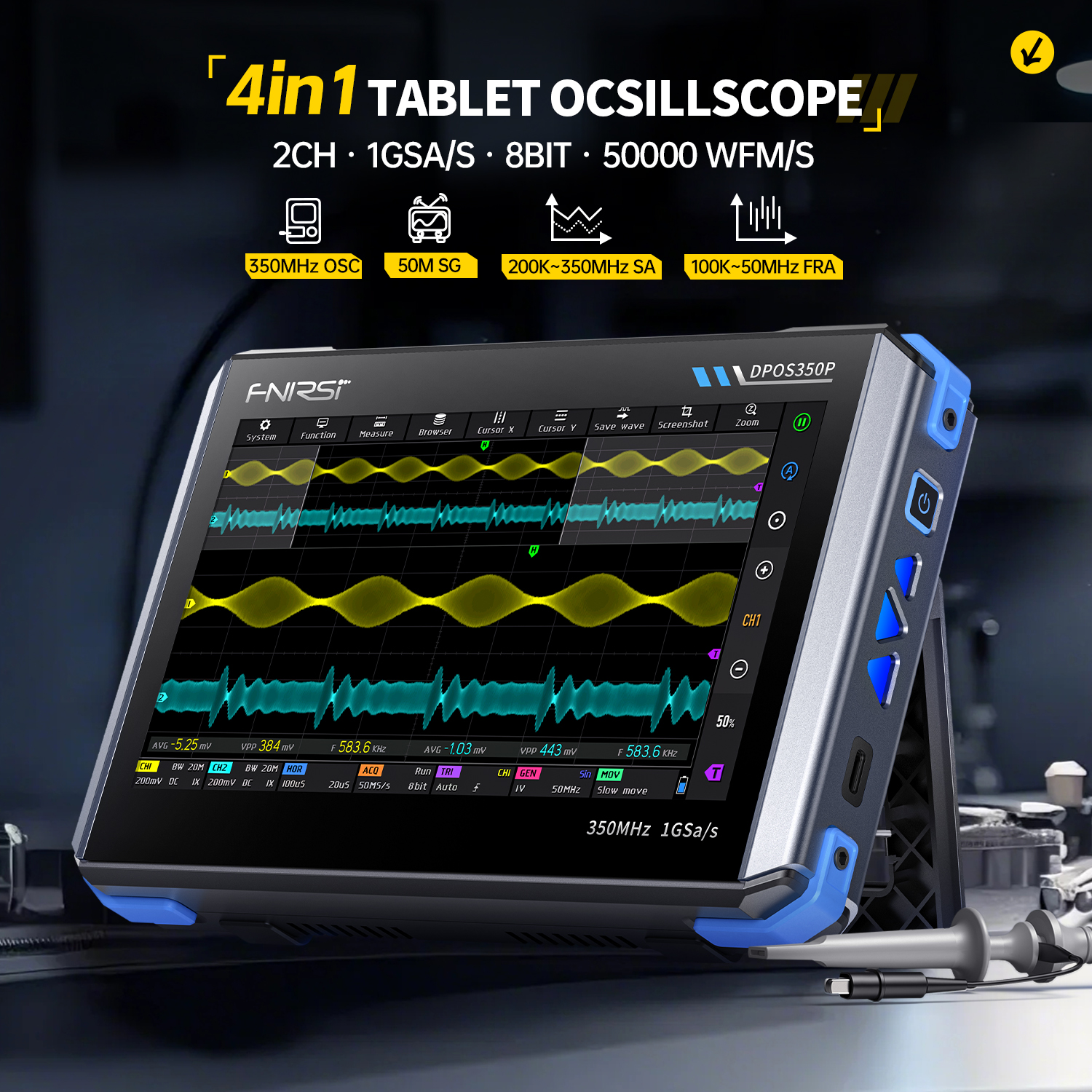Fnirsi DPOS350P 4 in 1 Multi-function Table